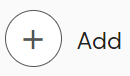 The add icon on the jisc discovery tool. Image shows a plus sign in a circle and the text "add"
