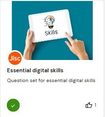 Essential digital skills